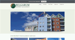 Desktop Screenshot of belgarum-property.co.uk